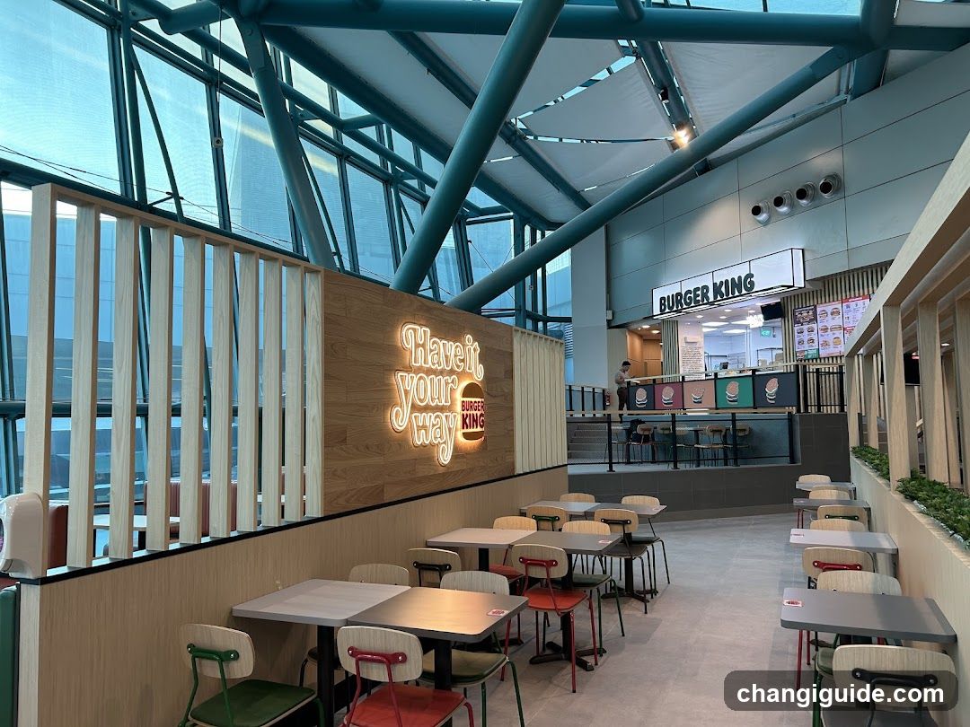 Burger King Interior View