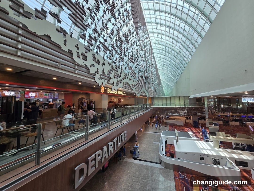 Airport Departure Hall Interior