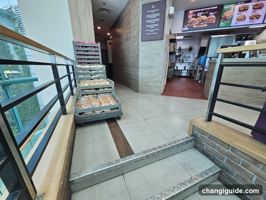 Burger Joint Interior View