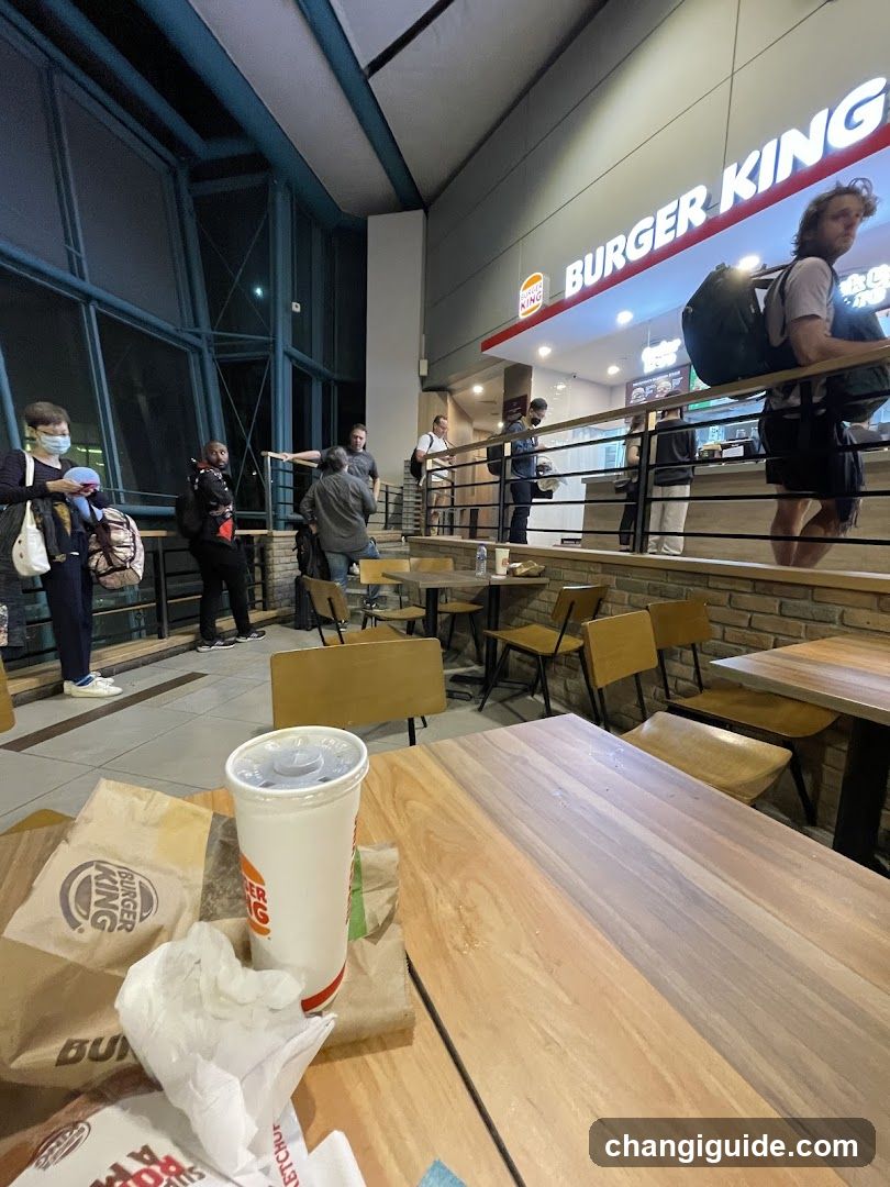 Burger King Interior View