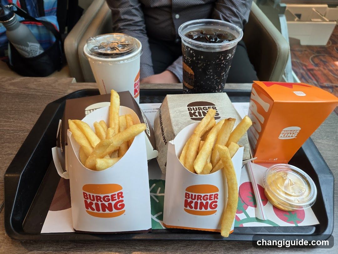 Burger King Meal Tray