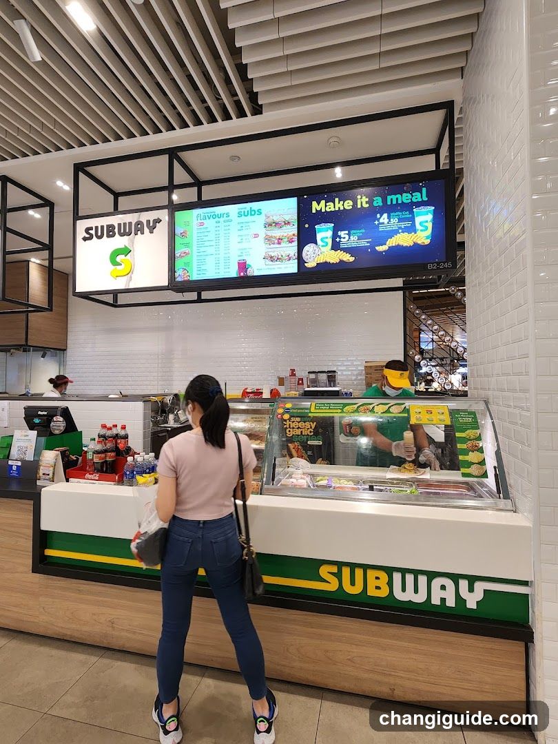 Subway Counter Interior
