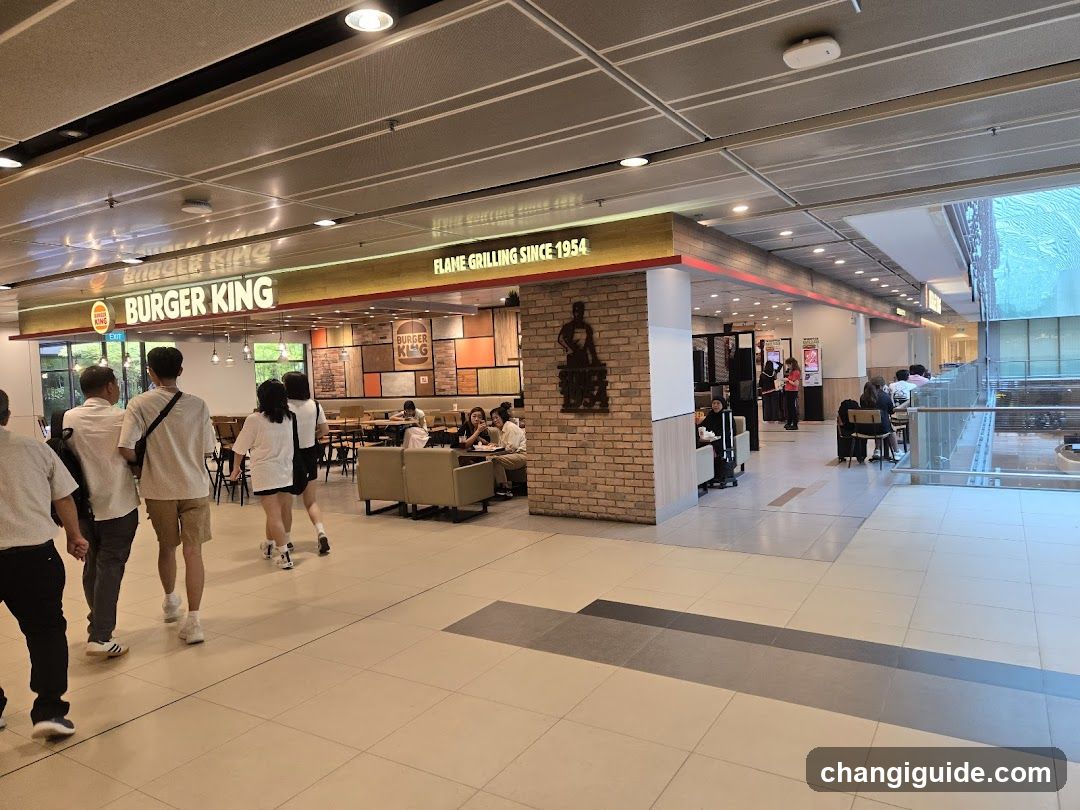 Burger King and Flane Grilling Interior View