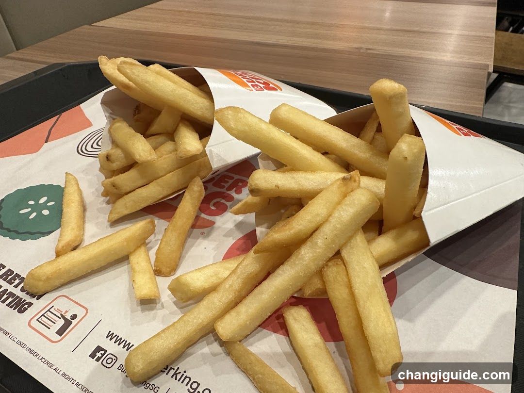 Fries on Tray
