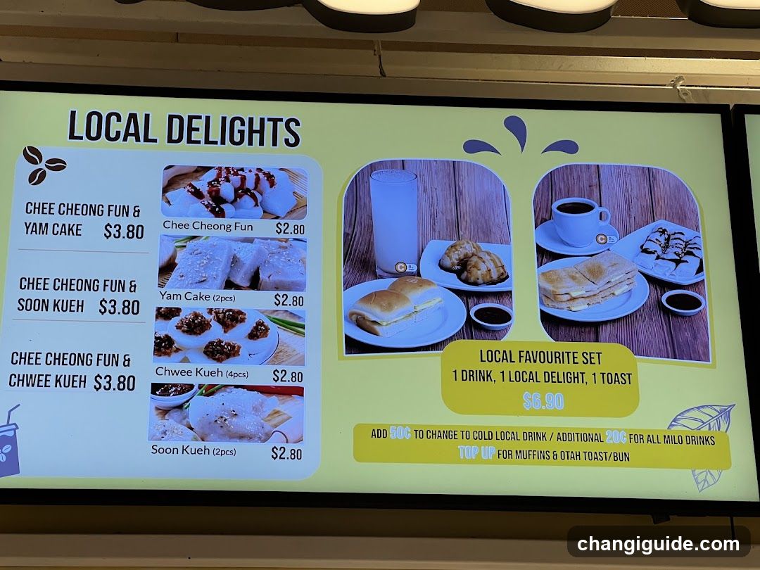 Local Delights Menu Board