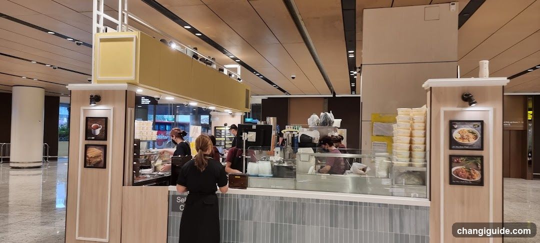 Food Stall Interior View