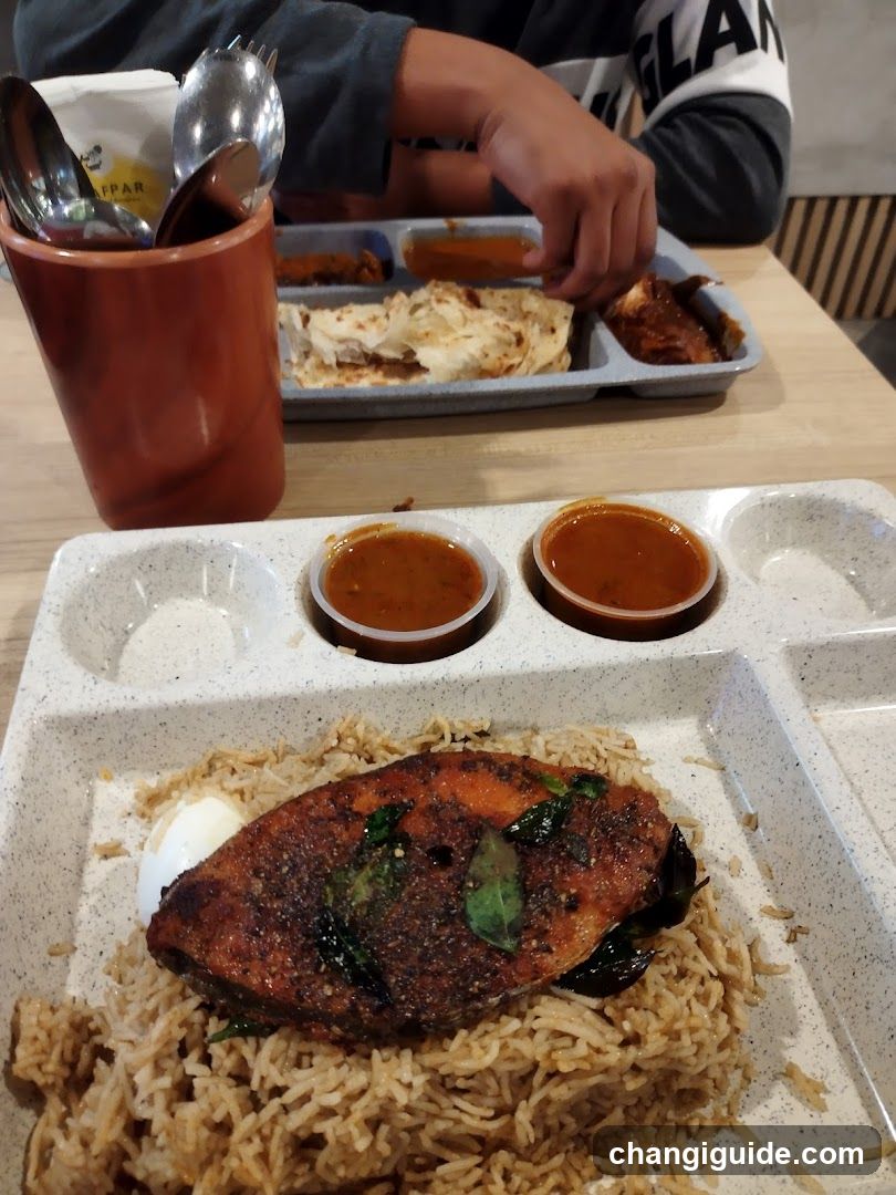 Fish Curry Rice Meal