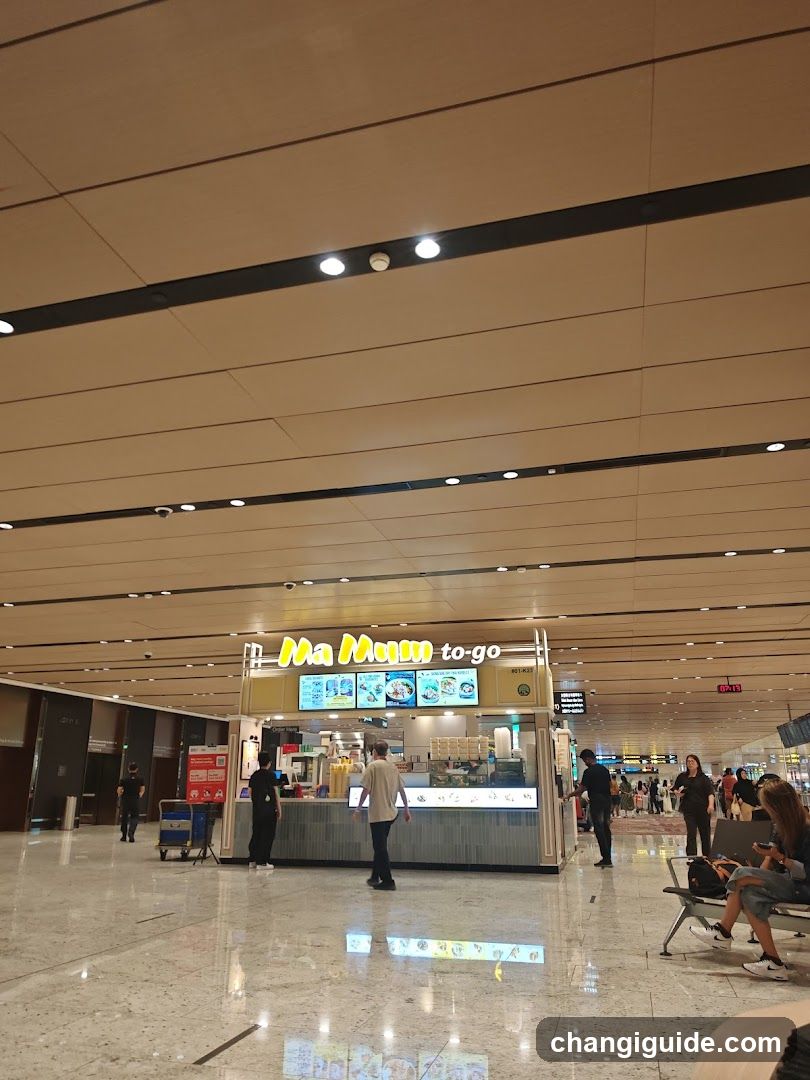 Airport Food Stall Interior