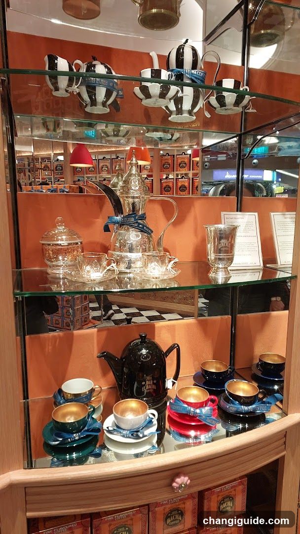 Tea Set Display