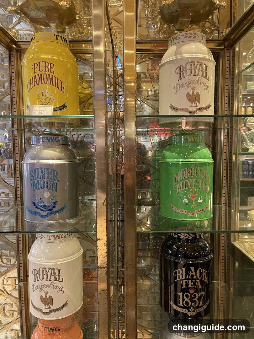 TWG Tea Display