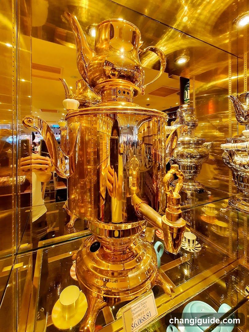 Gold Samovar Display
