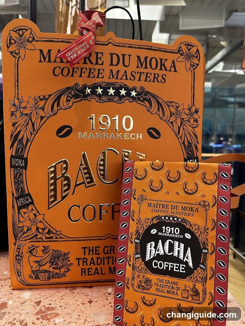 Bacha Coffee Packaging Display
