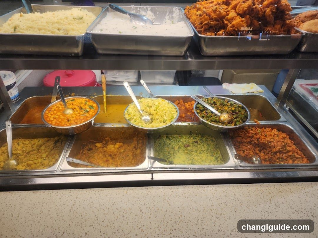 Indian Buffet Display
