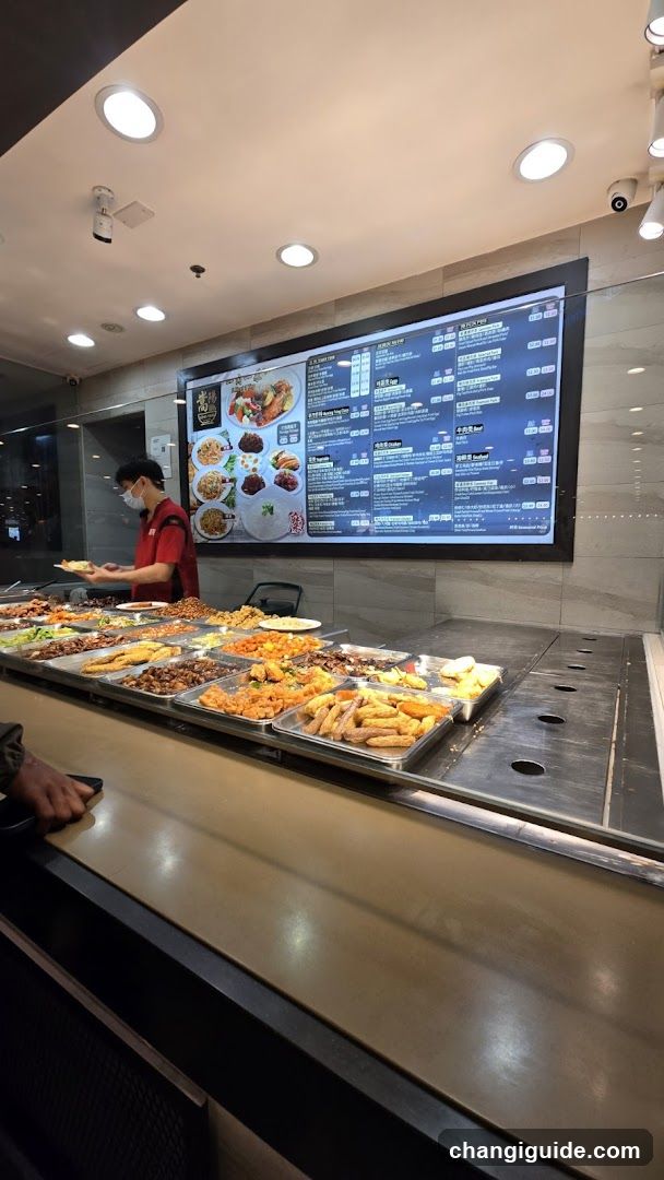 Food Counter Display