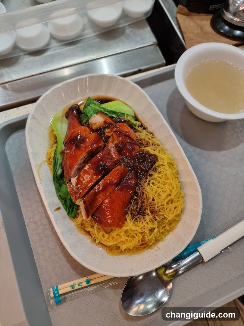 Duck Noodles with Broth