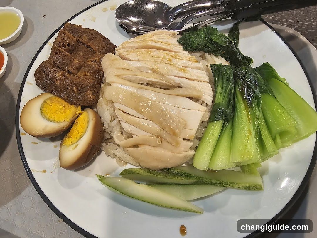 Hainan Chicken Rice Plate