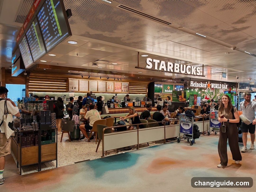 Starbucks Terminal 2 Transit Hall
