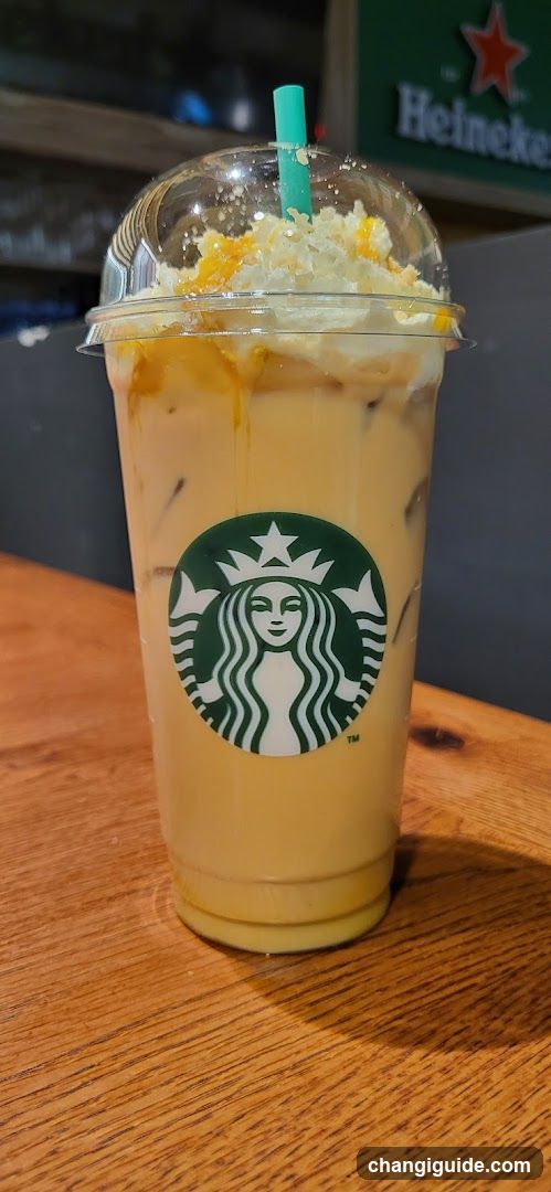 Starbucks Iced Drink with Topping