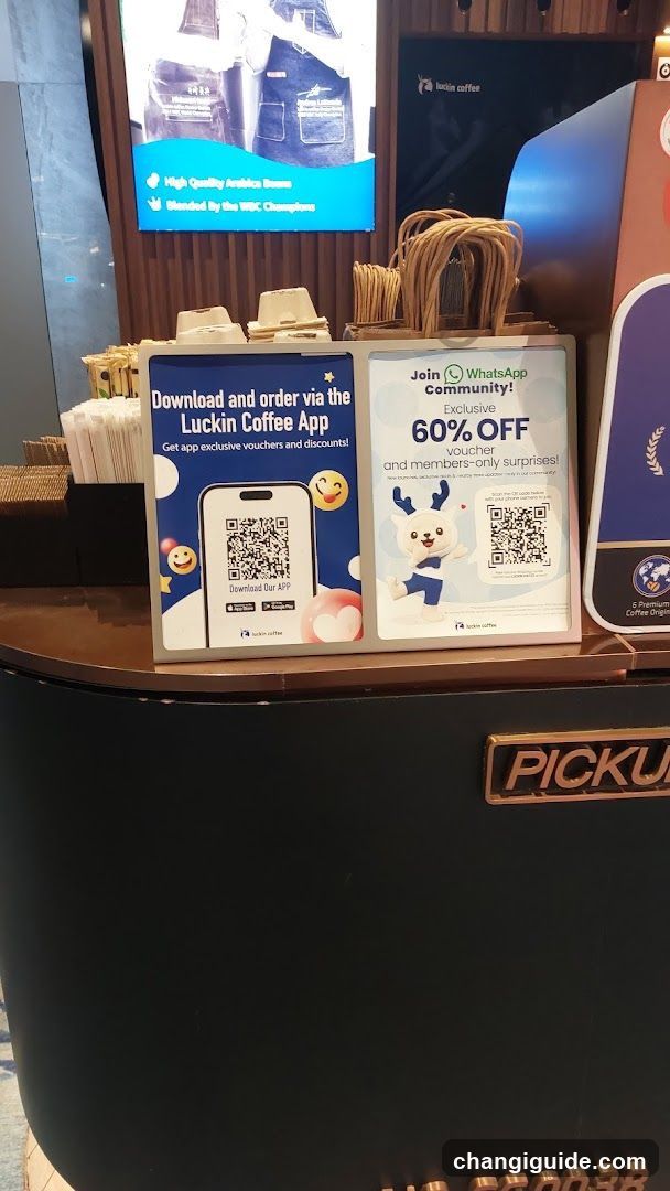 luckin coffee Terminal 1