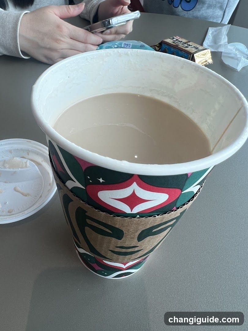 Starbucks Cup with Latte