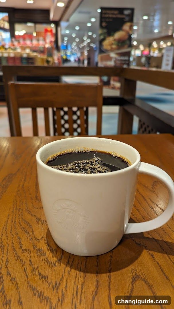 Coffee in a Starbucks Mug