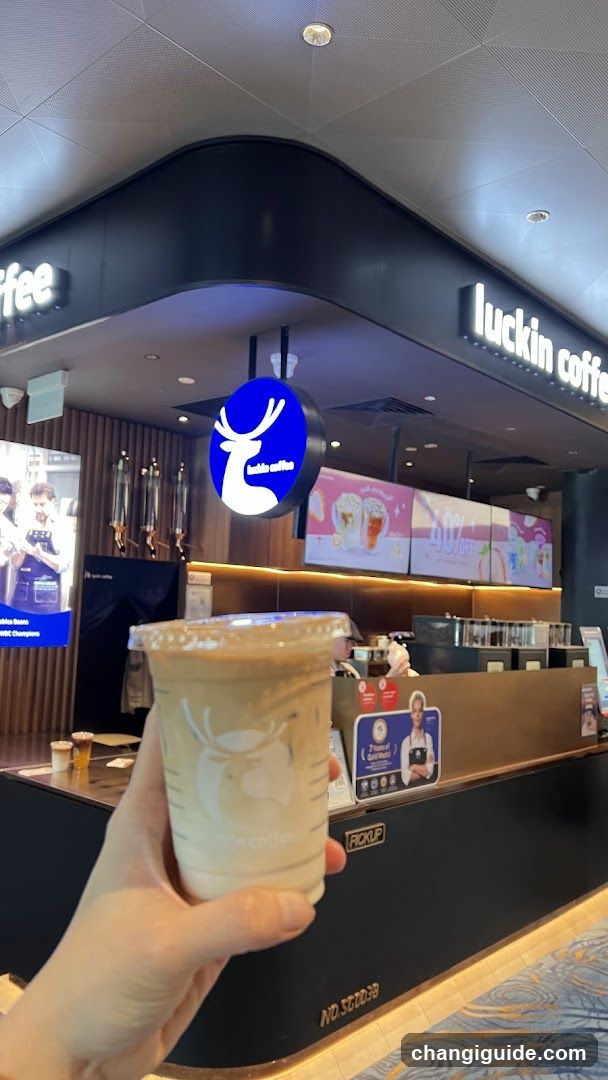 Luckin Coffee Interior Shot