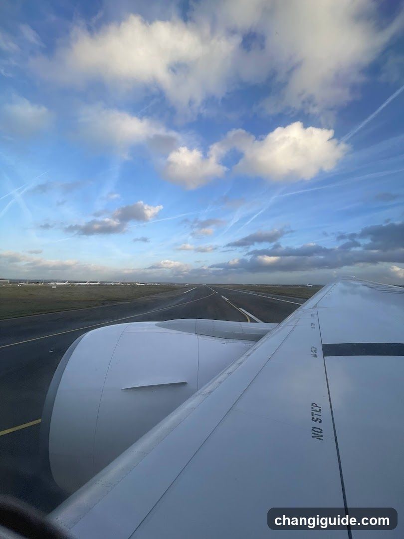 Aircraft View from Window