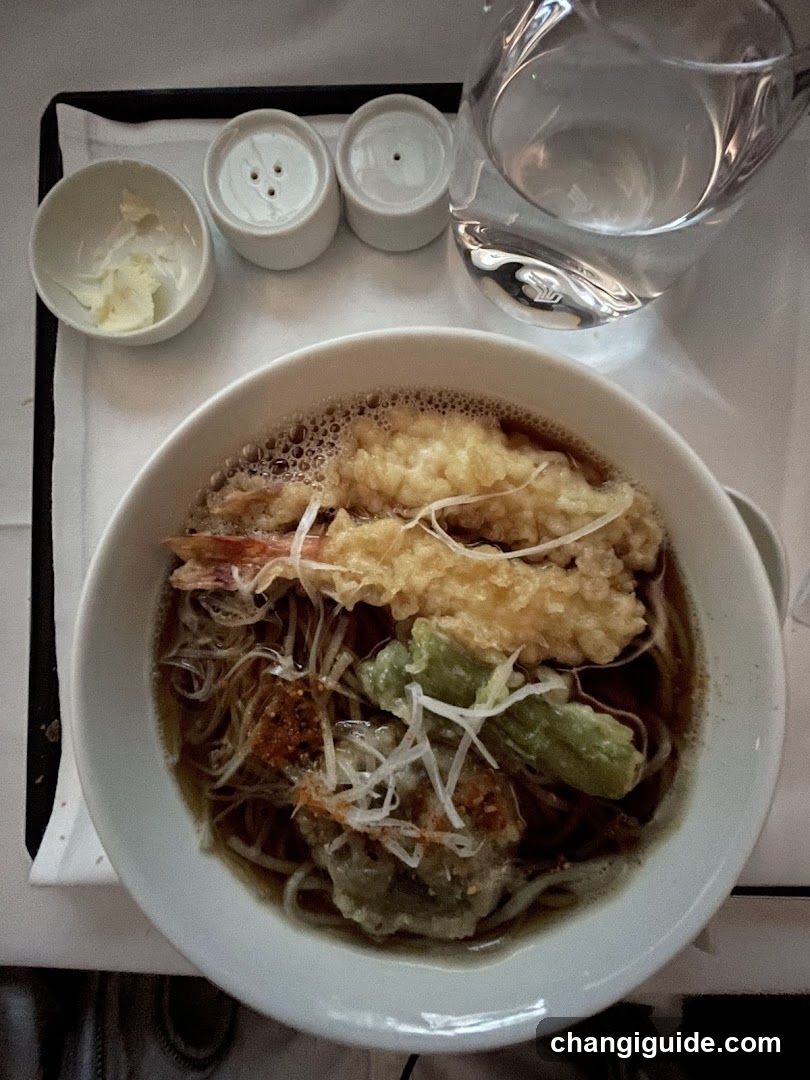 Soba with Tempura