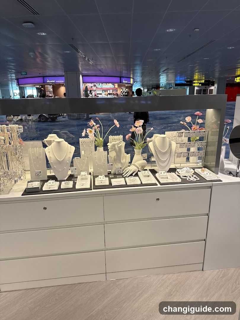 Jewelry Display Counter