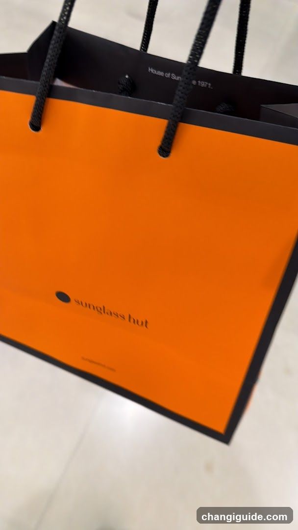 Sunglass Hut Shopping Bag