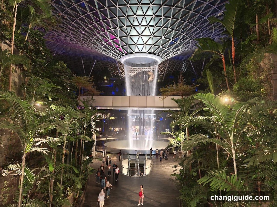 The Jewel Changi Airport - Rain Vortex