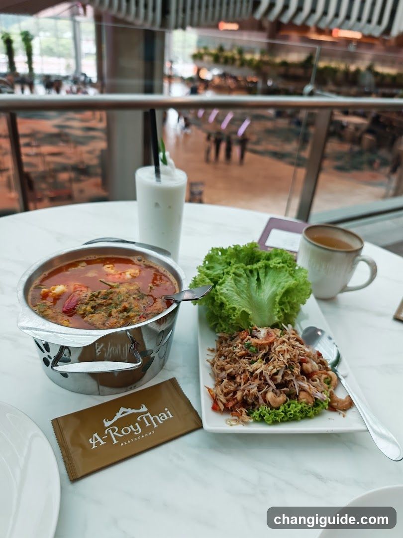 A-Roy Thai Restaurant Meal