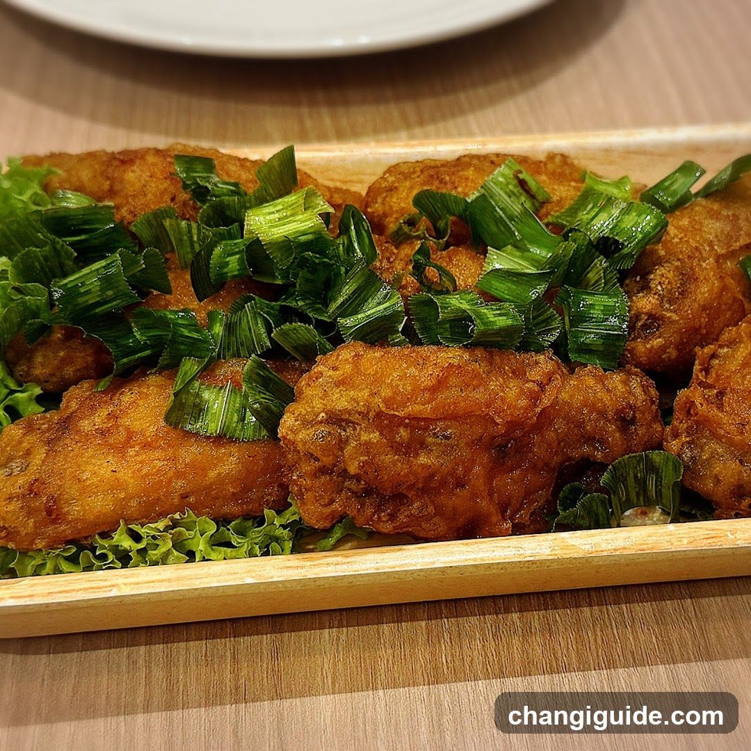 Fried Chicken with Green Onions