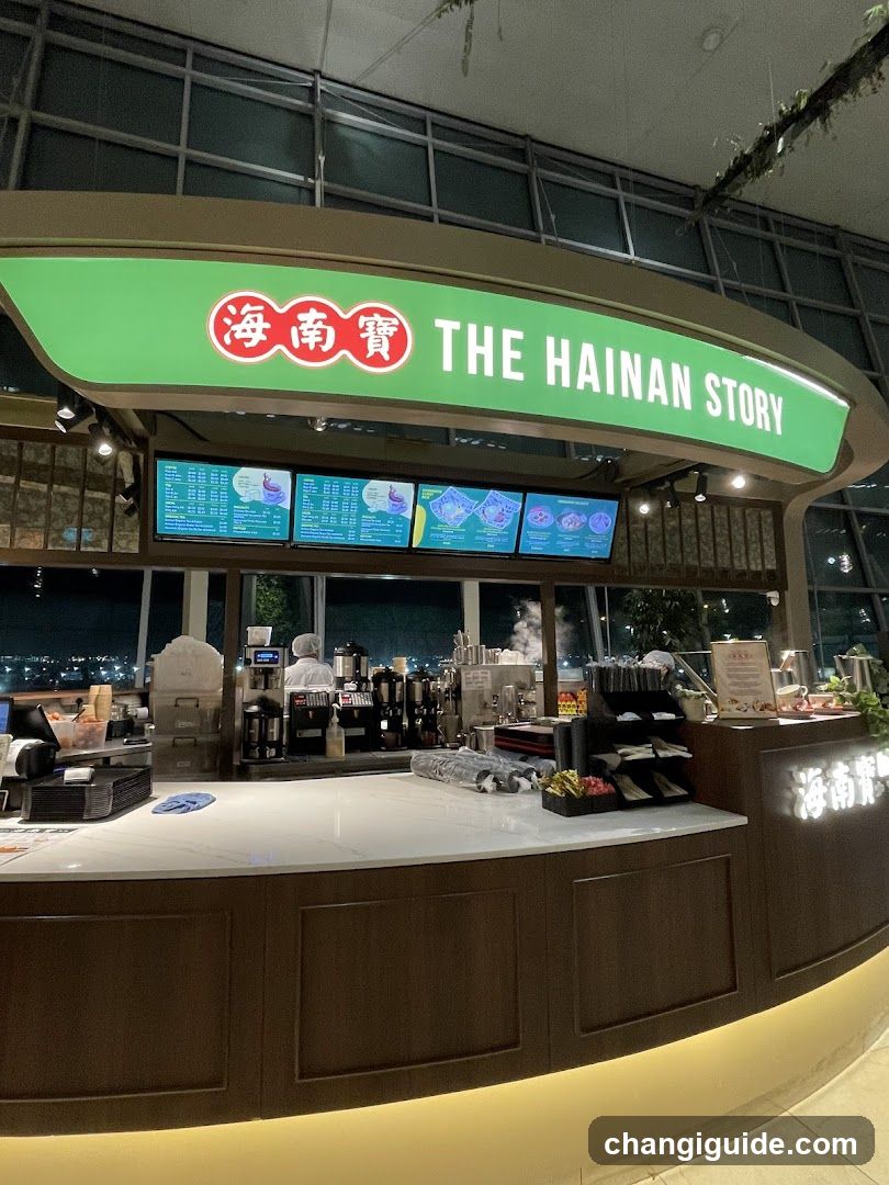 The Hainan Story Counter Interior