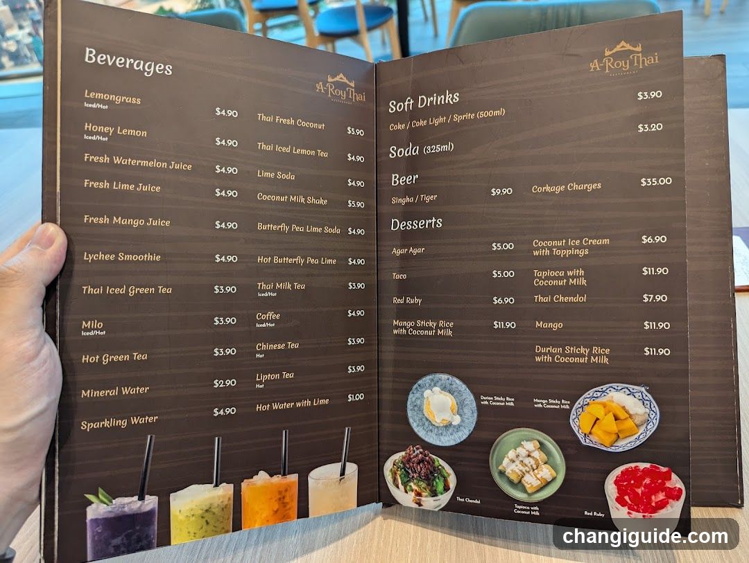 A-Roy Thai Menu