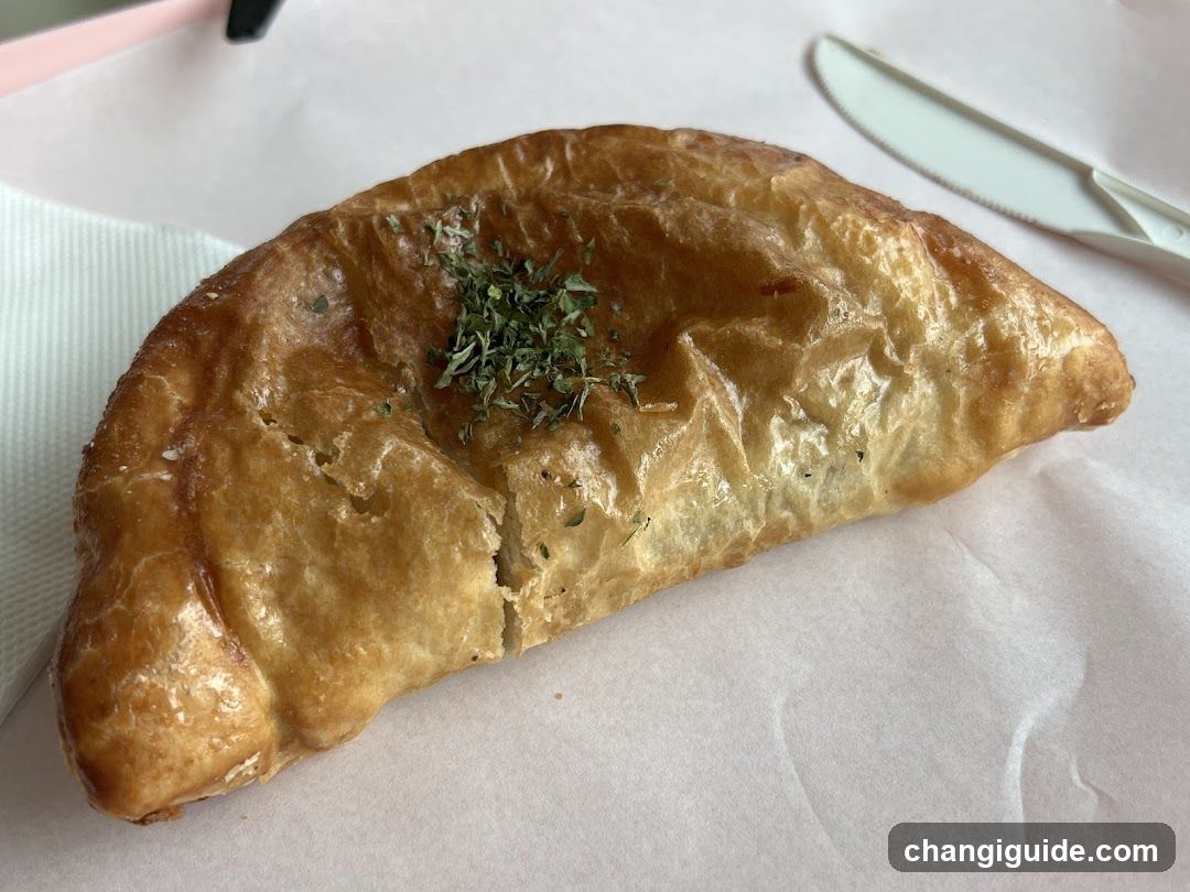Baked Pastry with Herbs