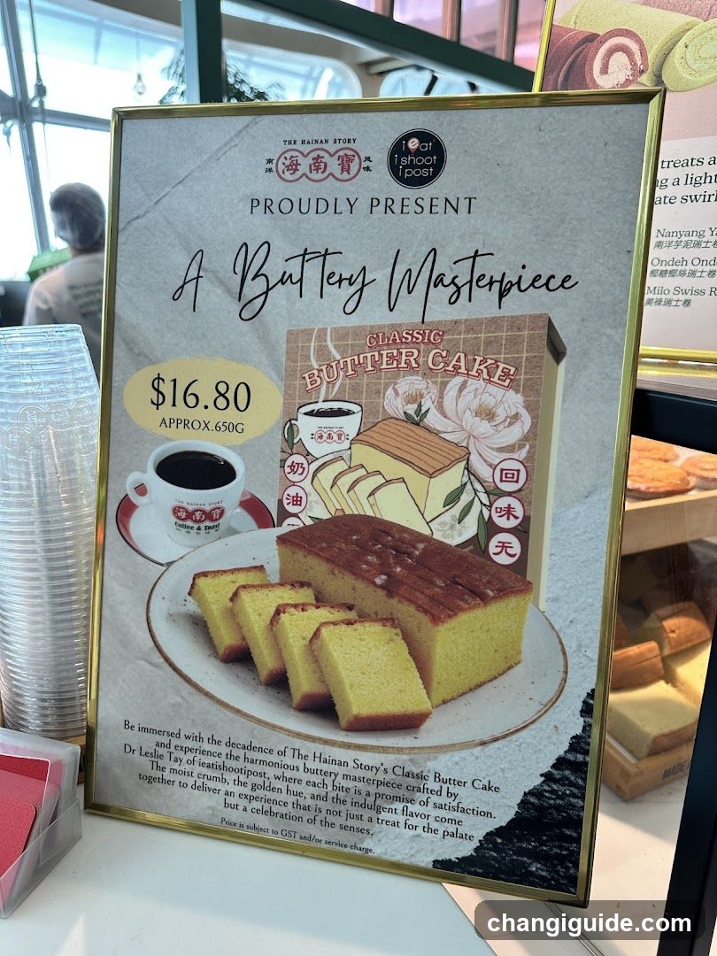 Butter Cake Advertisement