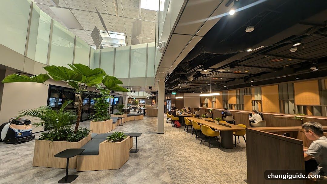 Modern Cafeteria Interior