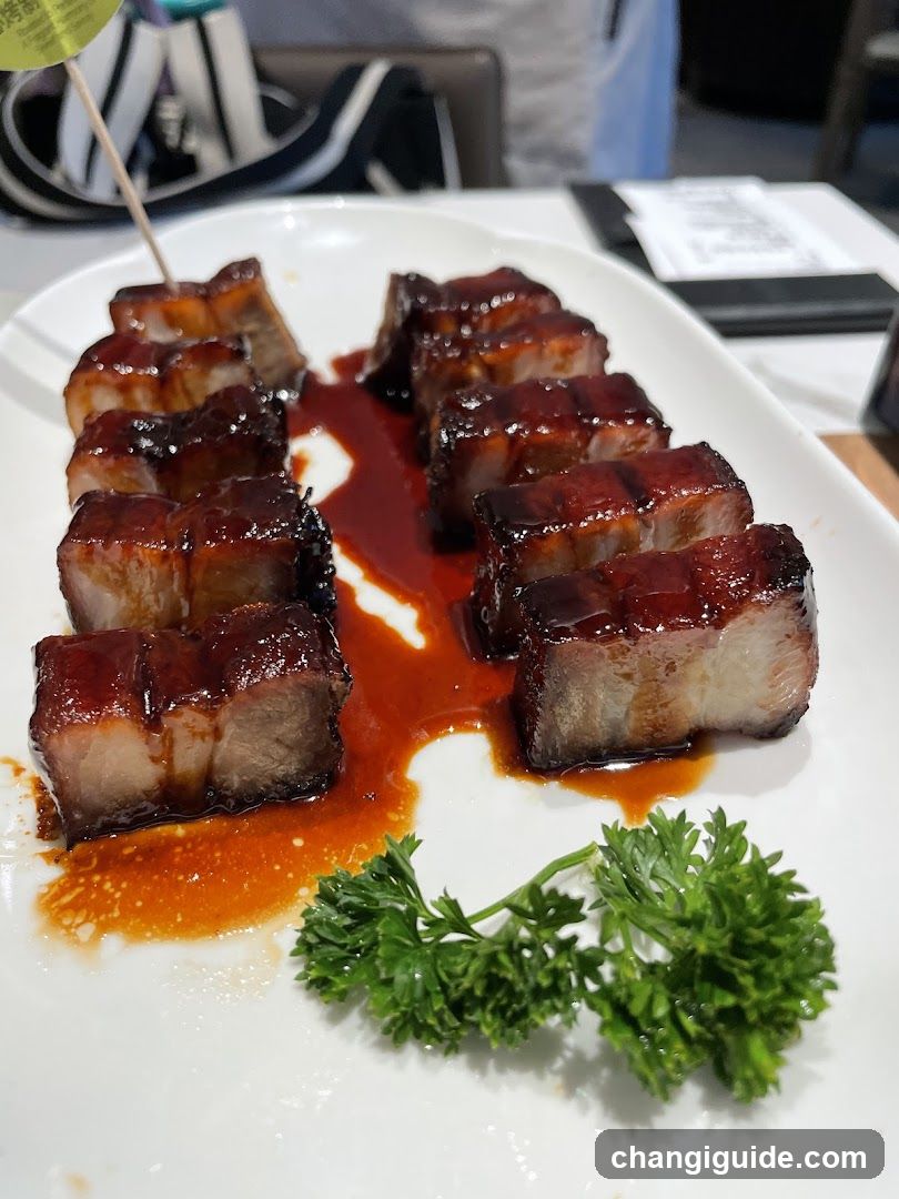 Braised Pork Belly with Sauce