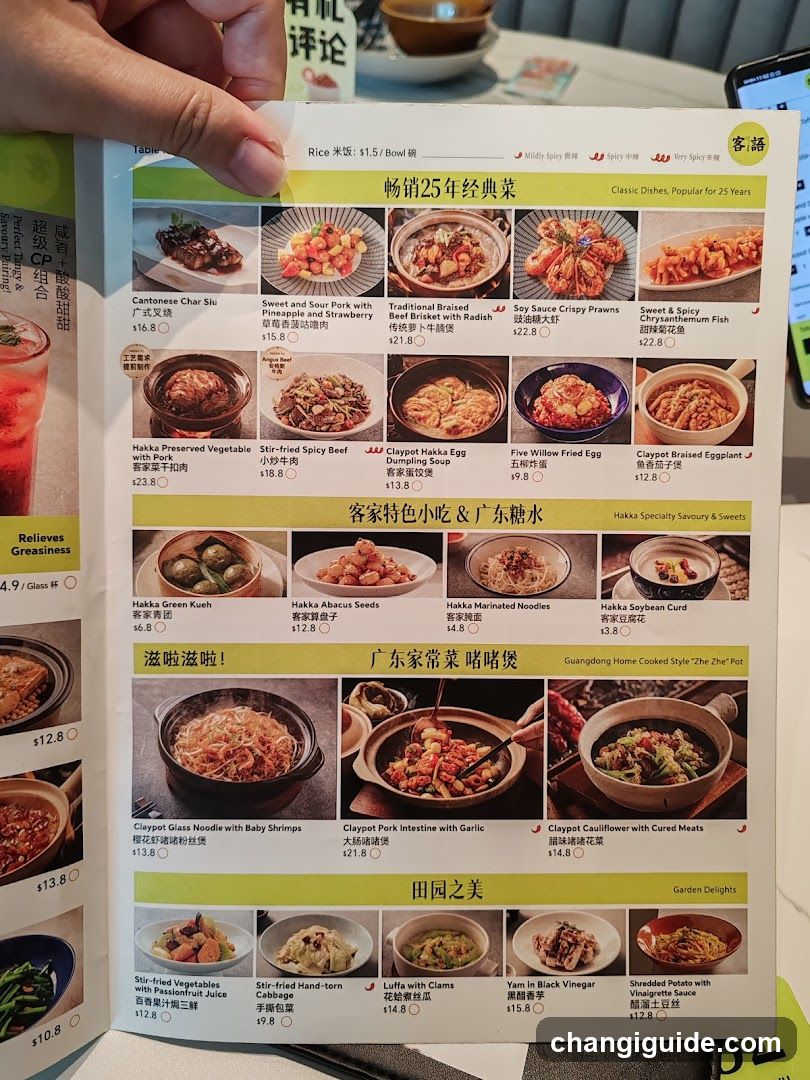 Hakka Cuisine Menu