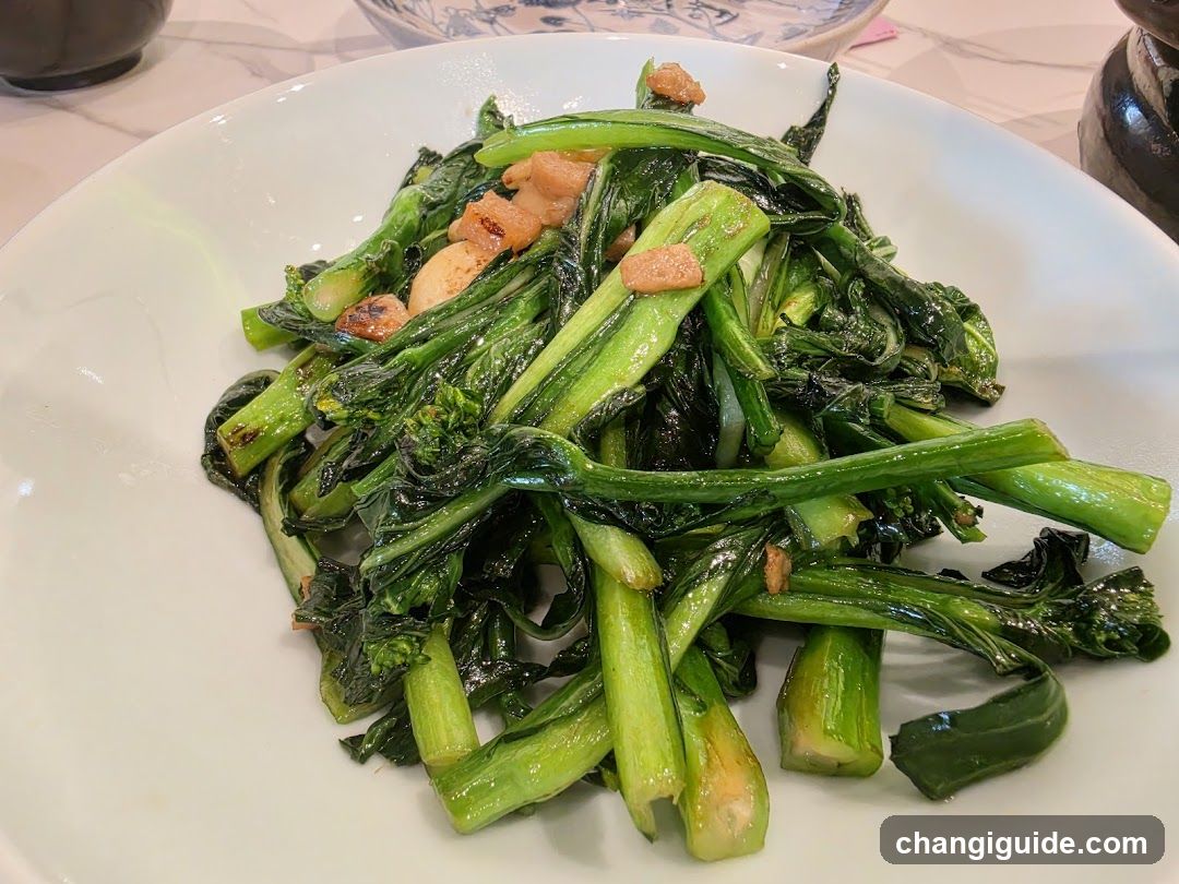 Stir-fried Bok Choy with Garlic
