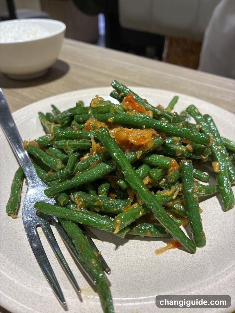 Stir-fried Green Beans with Sauce