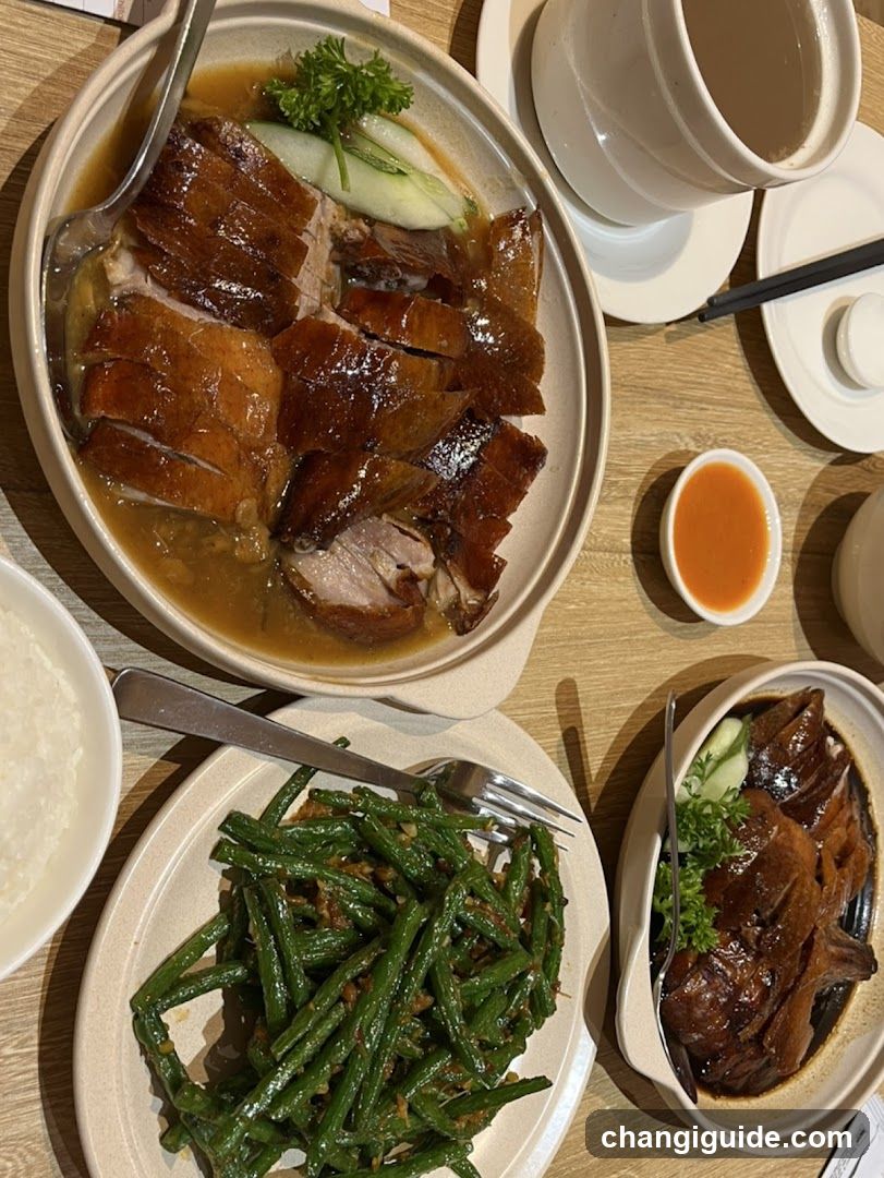 Chinese Roast Duck Meal
