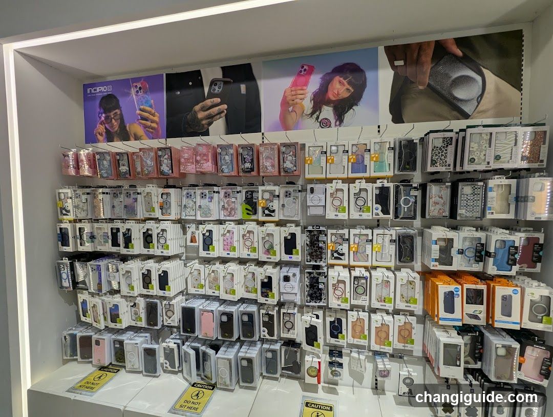 Phone Case Display Wall