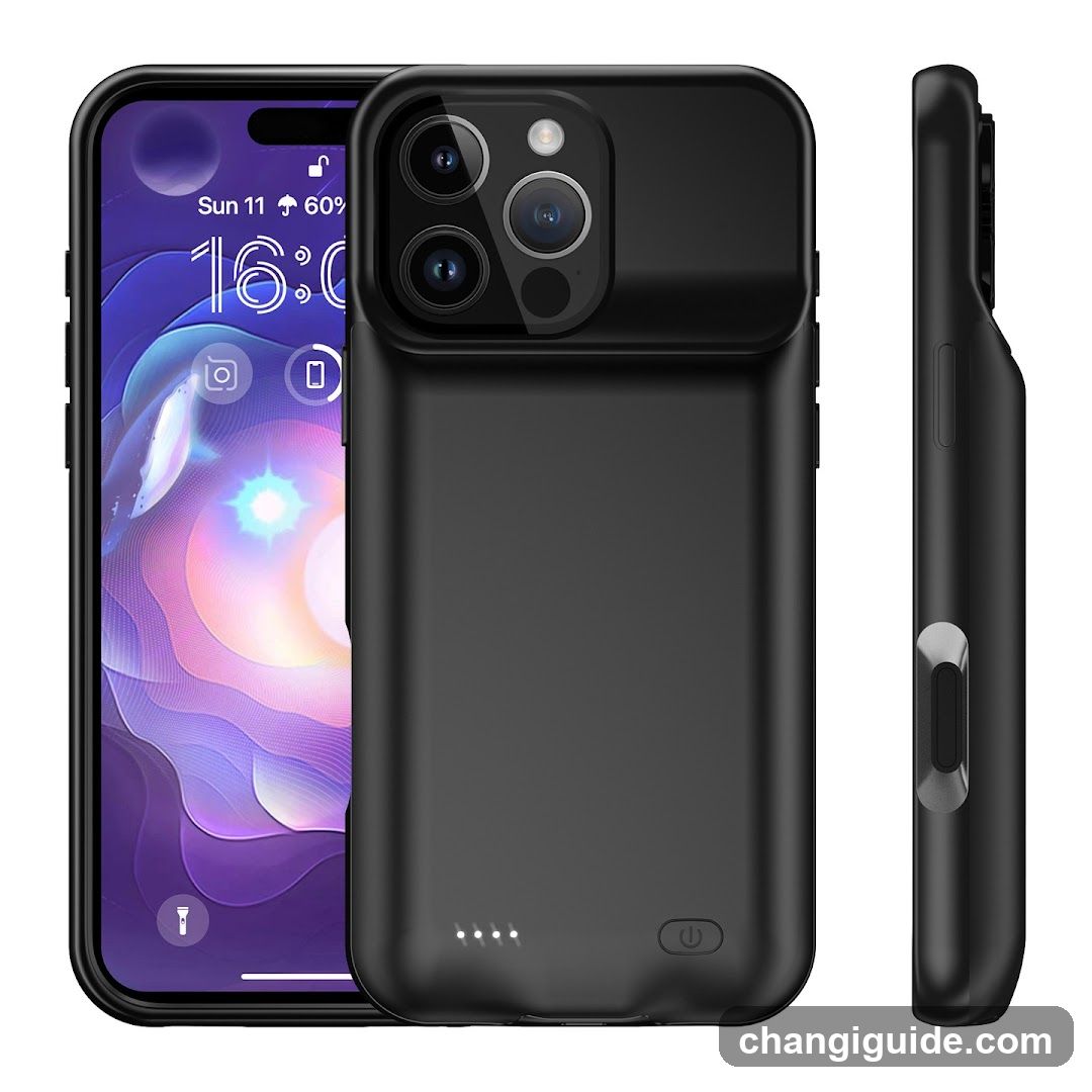 iPhone Battery Case Product Shot