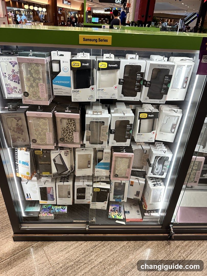 Samsung Series Phone Accessories Display