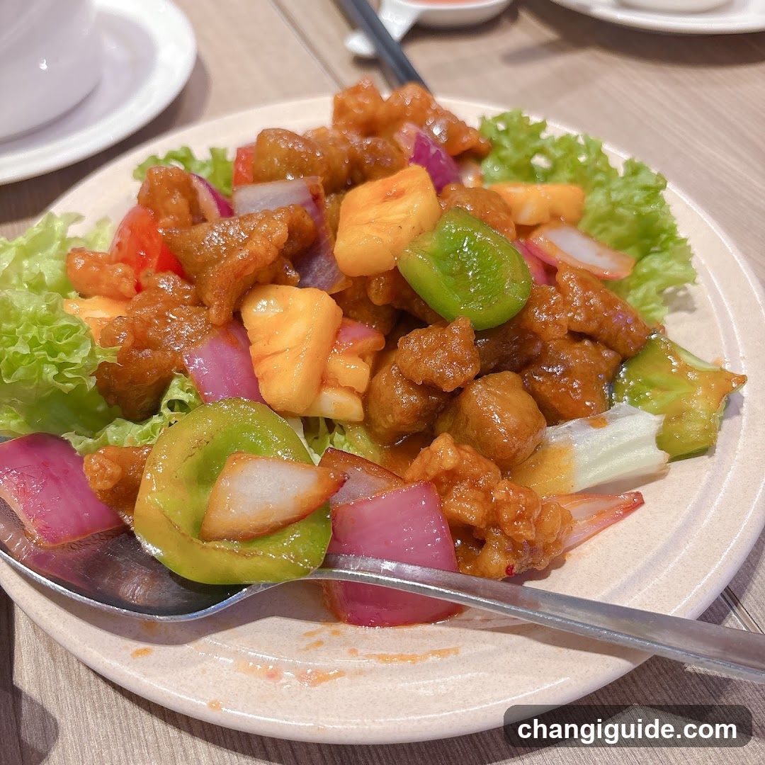Crispy Chicken with Pineapple and Peppers