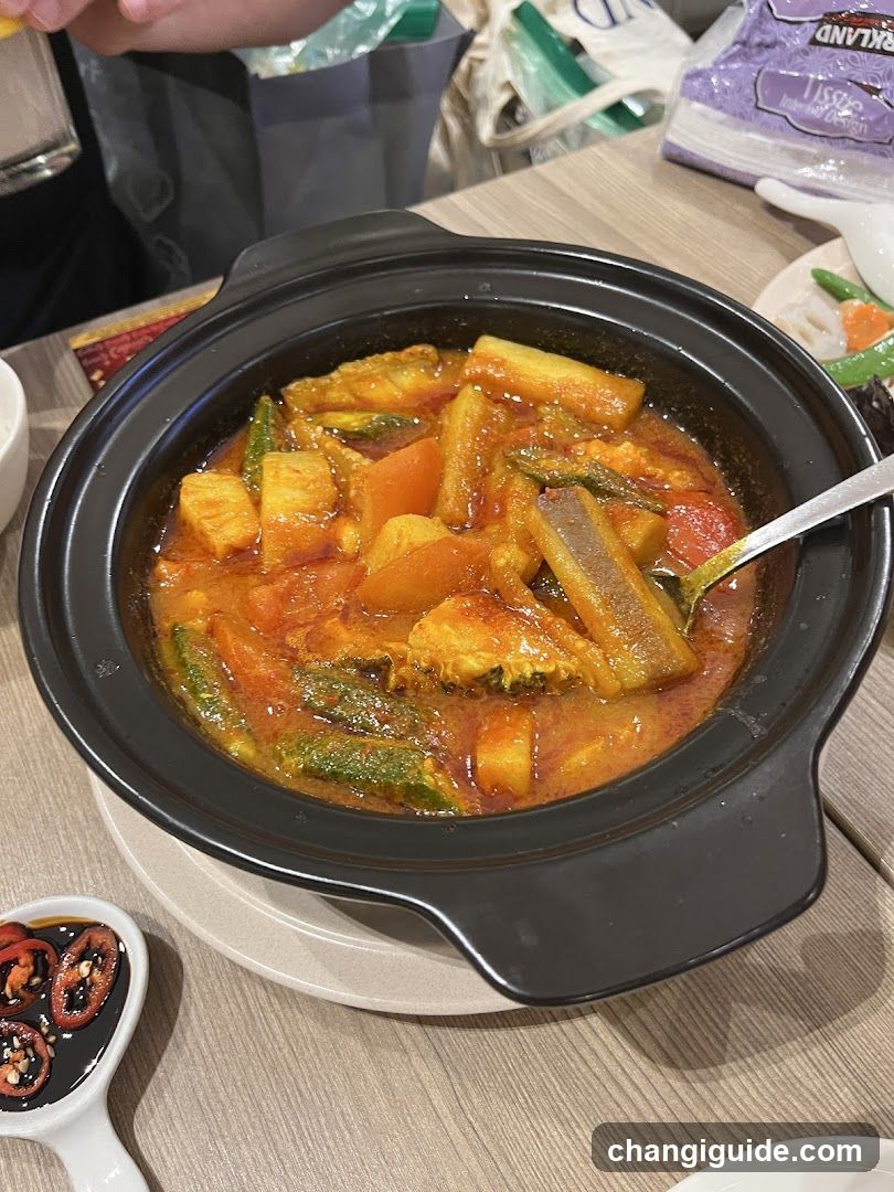 Curry Dish in Clay Pot