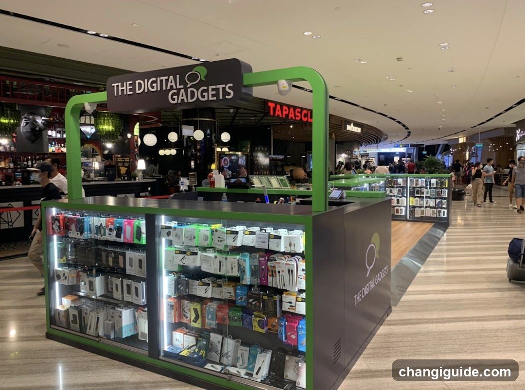 Digital Gadget Kiosk in Mall