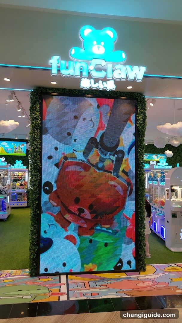 FunClaw Arcade Interior